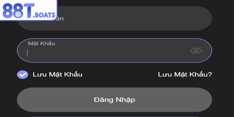 Quên thông tin đăng nhập tài khoản chính thức tại 88T