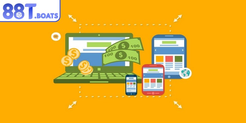 Rút tiền 88T qua ngân hàng là phương thức phổ biến nhất tại nhà cái