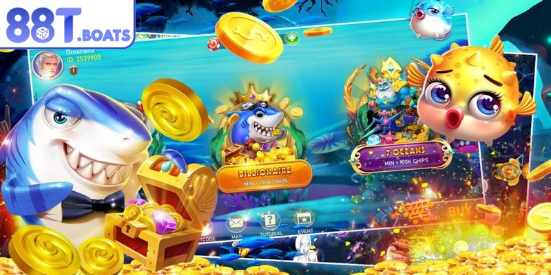 Điểm hấp dẫn khi trải nghiệm bắn cá hoàng gia 